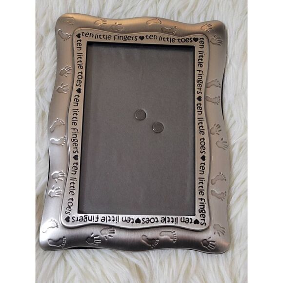Malden International Designs 4x6 Metallic Picture Frame Baby Frame New - Picture 5 of 10